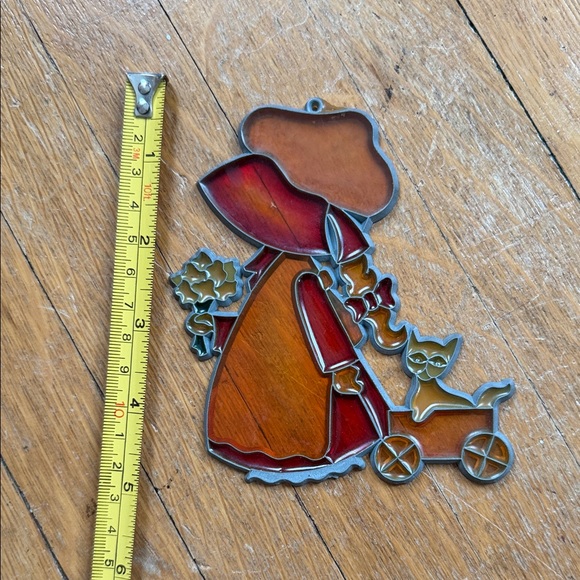 Vintage Stained Glass Suncatcher - Picture 5 of 7